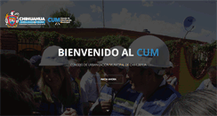 Desktop Screenshot of cum.gob.mx